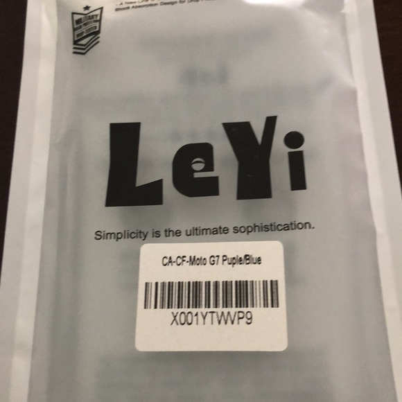 Purple and Blue phone case with floating hearts and “diamonds” along edge - Picture 3 of 3